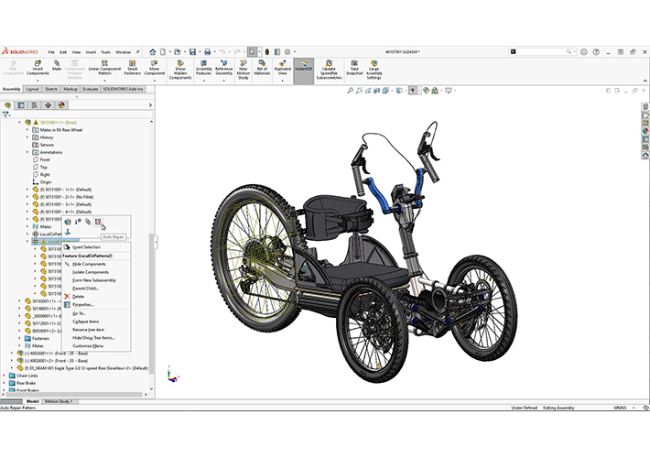 Foto Dassault Systèmes SOLIDWORKS 2024 permite a los usuarios crear experiencias de manera más inteligente, rápida y colaborativa.